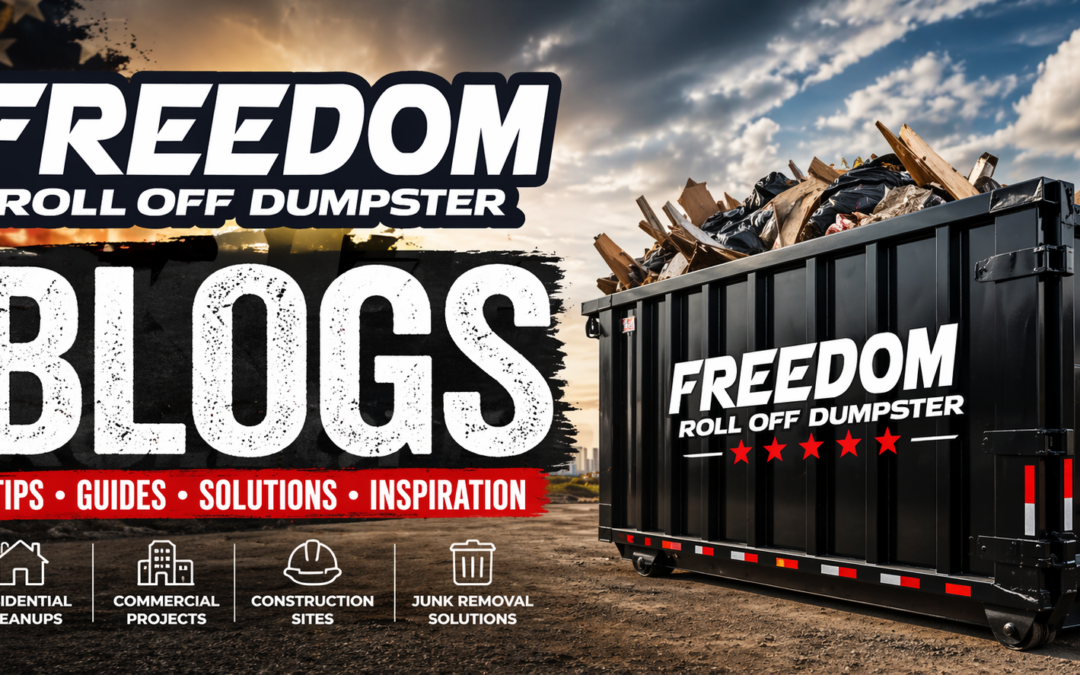 Why Roll Off Dumpster Rentals Are the Best Solution for Large Property Cleanouts